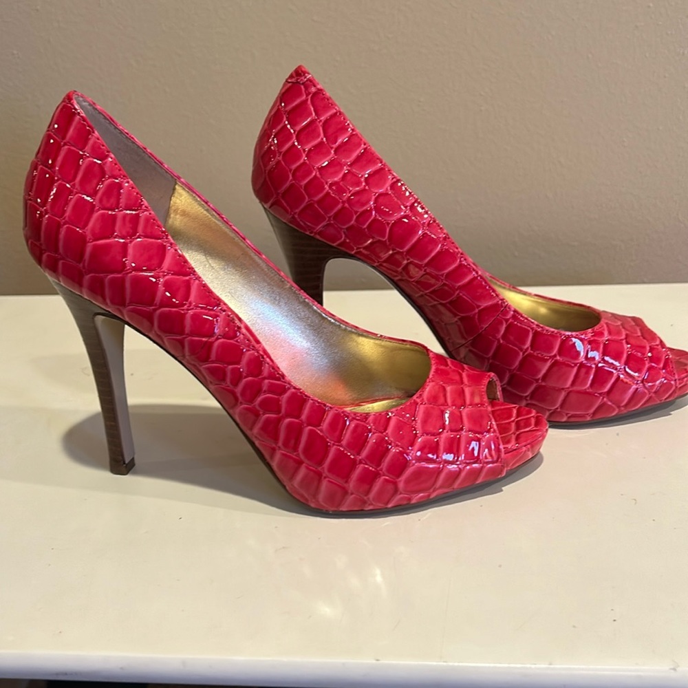 Nine West pink heels